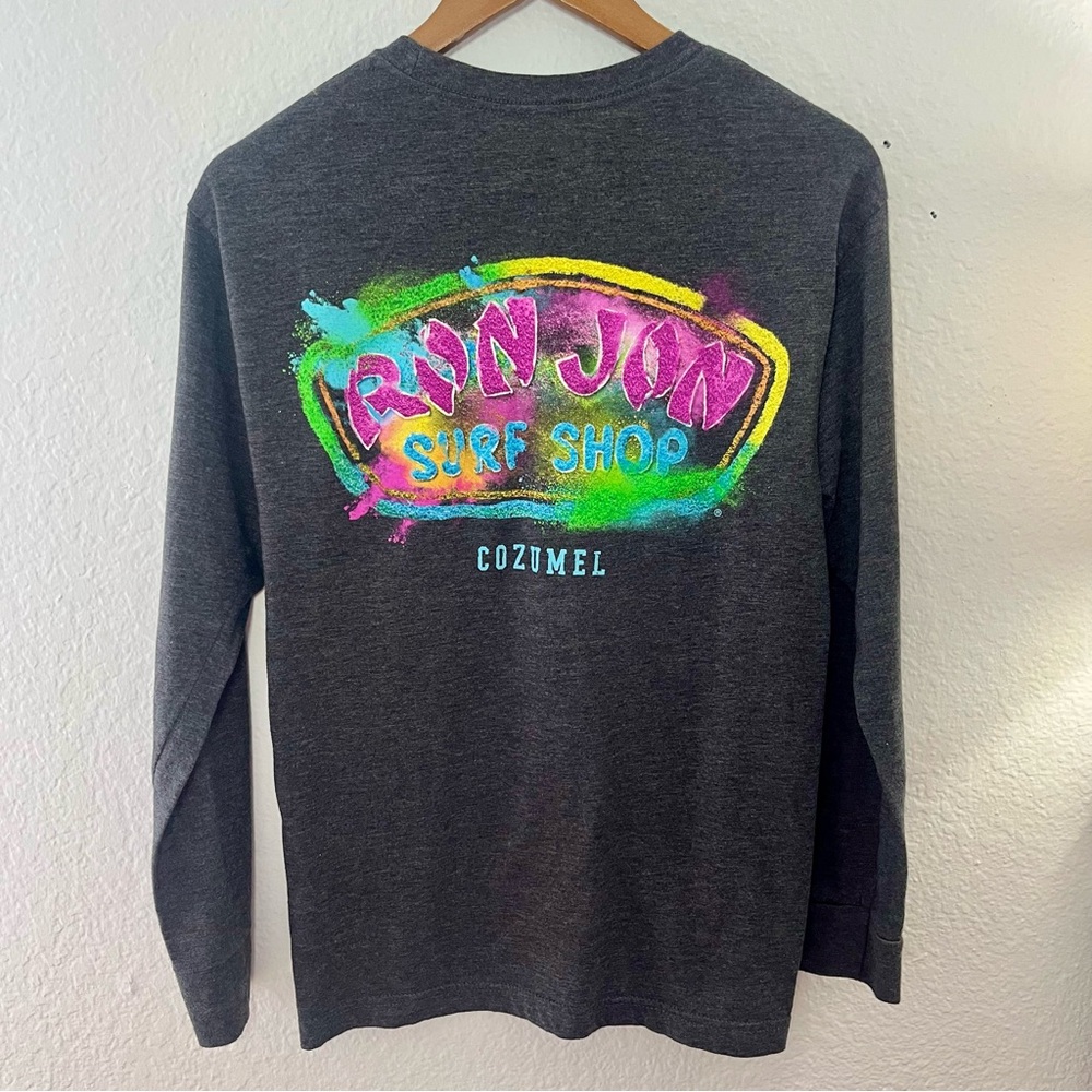 Ron Jon Surf Shop Cozumel Long Sleeve Shirt Size Small